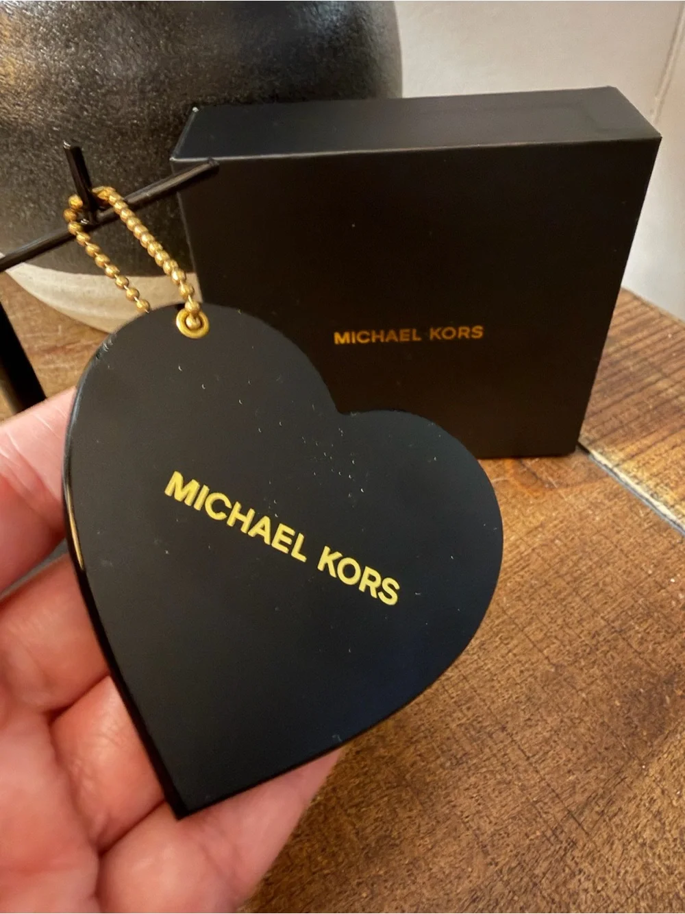 Michael Kors Heart Mirror/Charm